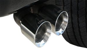 Cadillac Escalade ESV Performance Exhaust - Single Side Exit - CORSA Performance - Sport Cat-Back - Polished - `03-`06